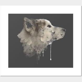 Wolf Painting Posters and Art